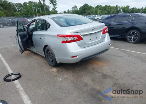 2014 Nissan Sentra S из США, поврежденный, VIN 3N1AB7AP9EL679184